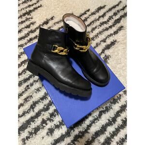 Stuart Weitzman Chain Lift Bootie